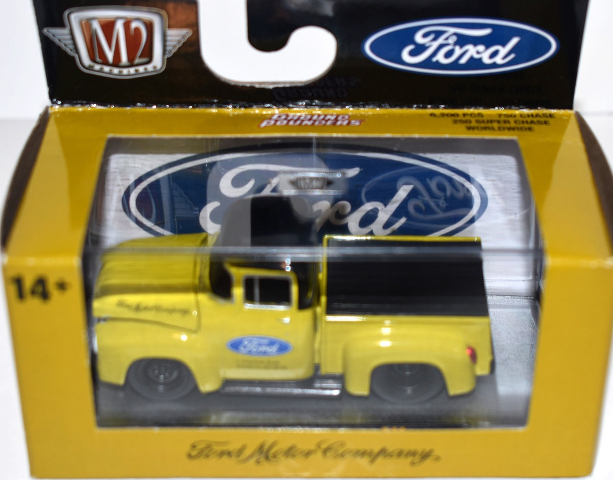 M2 Machines Ground Pounders 1956 Ford F-100 Pickup Truck