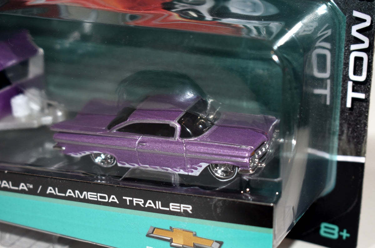Maisto - Transport - 1959 Chevy Impala and Alameda Trailer