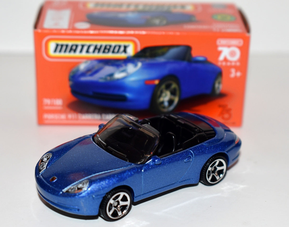 Matchbox Power Grabs - Porsche 911 Cabriolet