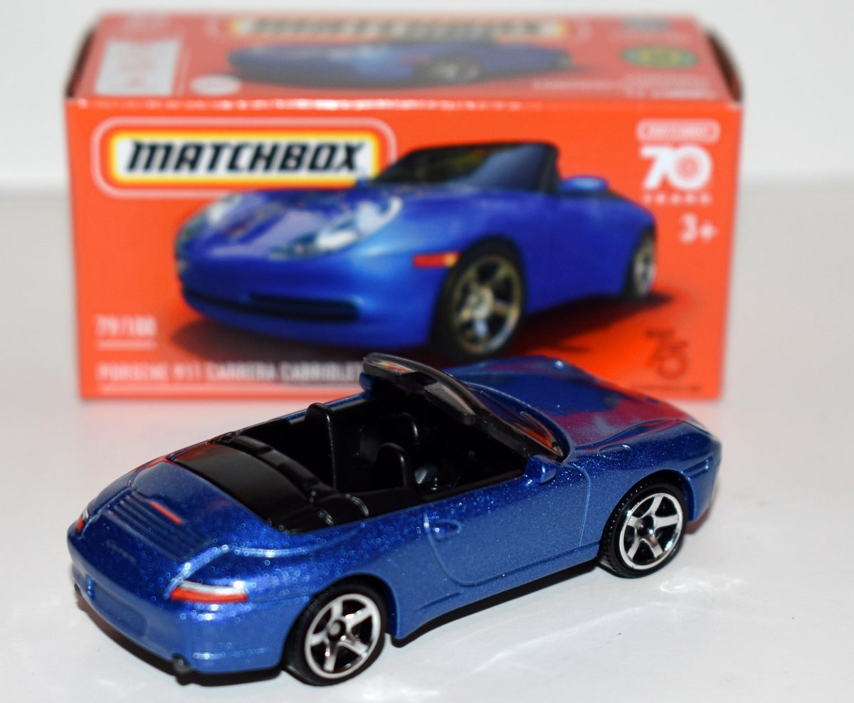 Matchbox Power Grabs - Porsche 911 Cabriolet