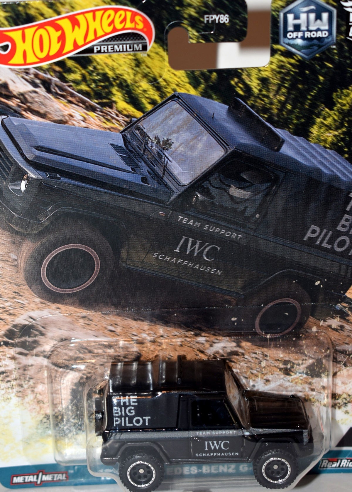 Hot Wheels Premium - IWC The Big Pilot Support Truck - 1993 Mercedes-Benz G Wagon
