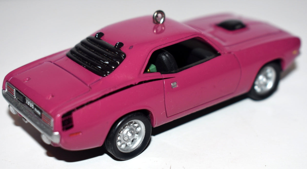 Hallmark - 1998 Christmas Ornaments - 1970 Plymouth Cuda