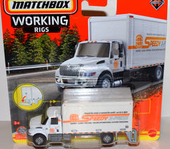 Matchbox Working Rigs - Speedy Delivery Service International MV Box Truck