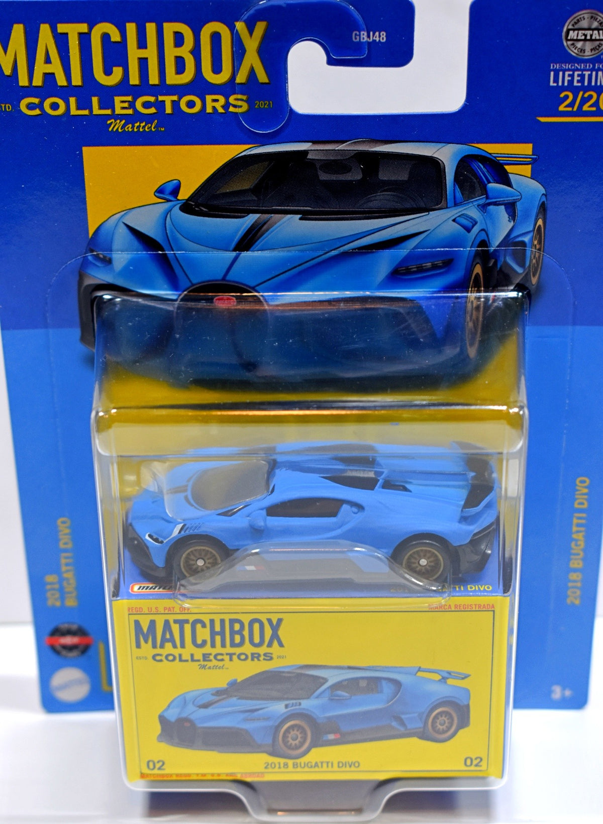 Matchbox Collectors - Bugatti Divo Supercar