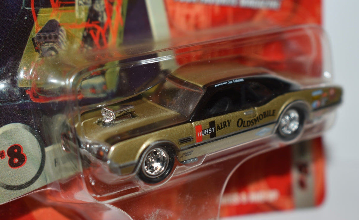 Johnny Lightning Hot Rod Magazine - NHRA Hurst Hairy Oldsmobile
