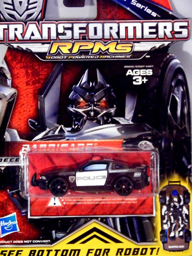 Hasbro Transformers Metal Series: Barricade Ford Mustang Police Car