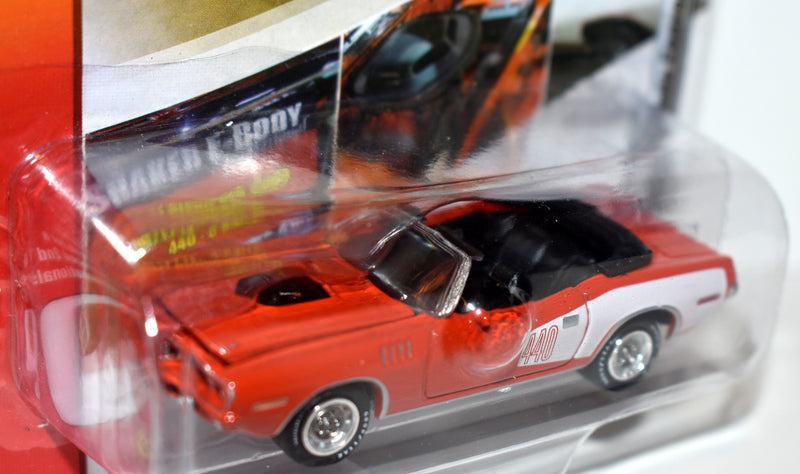 Johnny Lightning Muscle Cars USA - MCACN 1971 Plymouth Cuda Convertible