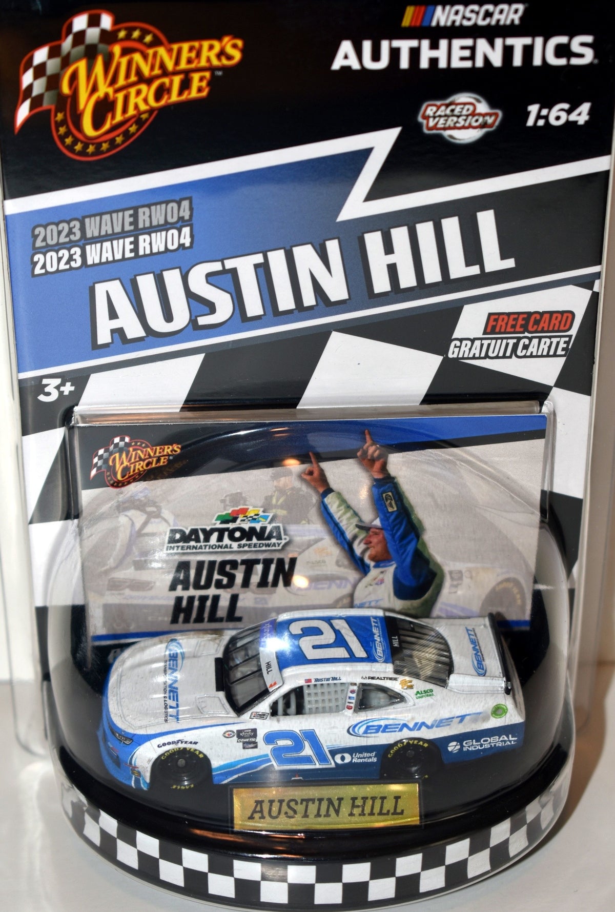Lionel NASCAR Authentics  Winners Circle Austin Hill Bennet Chevy Camaro