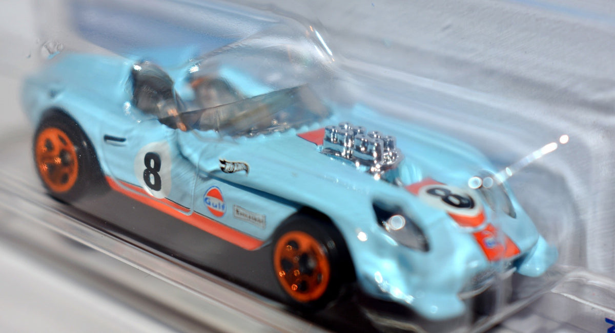 Hot Wheels -  Gulf Racing Glory Chaser Open Top Race Car