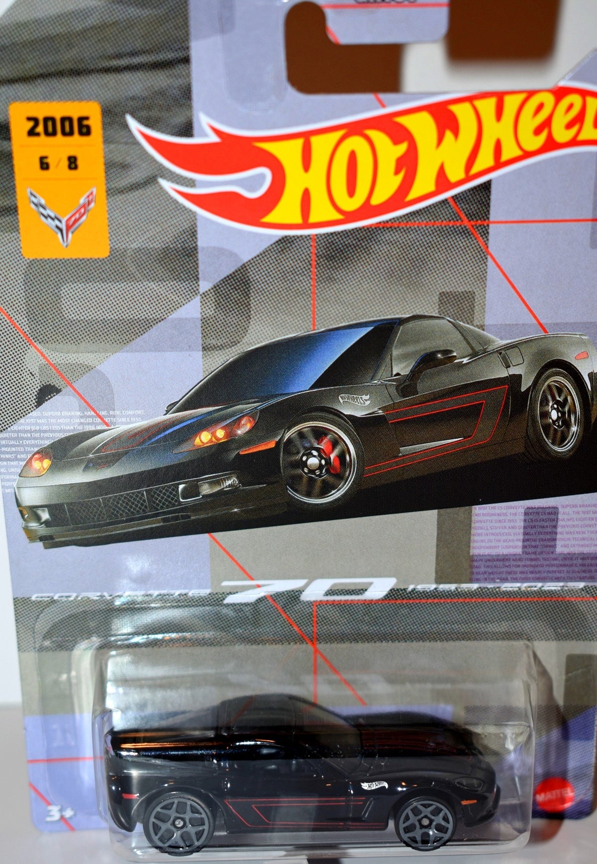 Hot Wheels - Corvette 70th Anniversary set - Chevrolet Corvette C6 Coupe