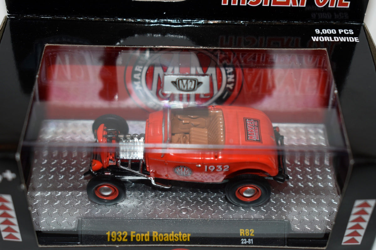 M2 Machines Auto Thentics  Marvel Mystery Oil 1932 Ford Roadster