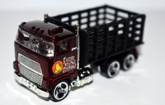 Hot Wheels (2000) Ford COE Stake Bed Truck - FatCat Moving Company