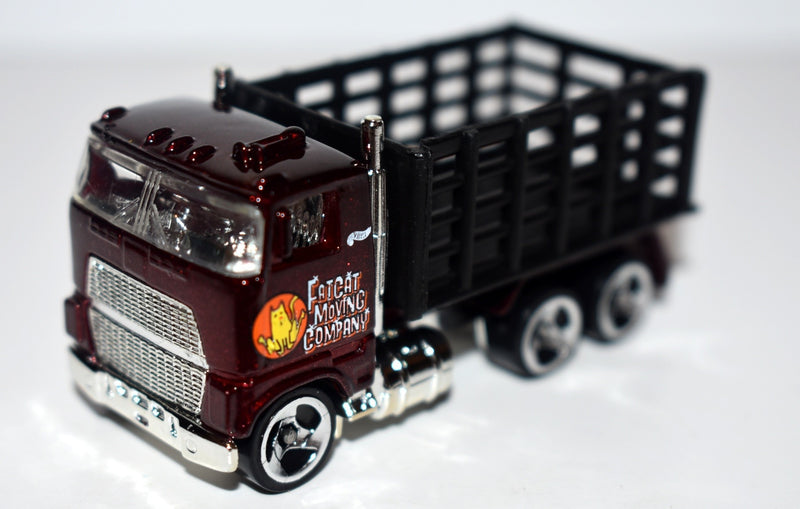 Hot Wheels (2000) Ford COE Stake Bed Truck - FatCat Moving Company
