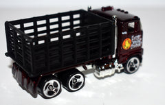 Hot Wheels (2000) Ford COE Stake Bed Truck - FatCat Moving Company