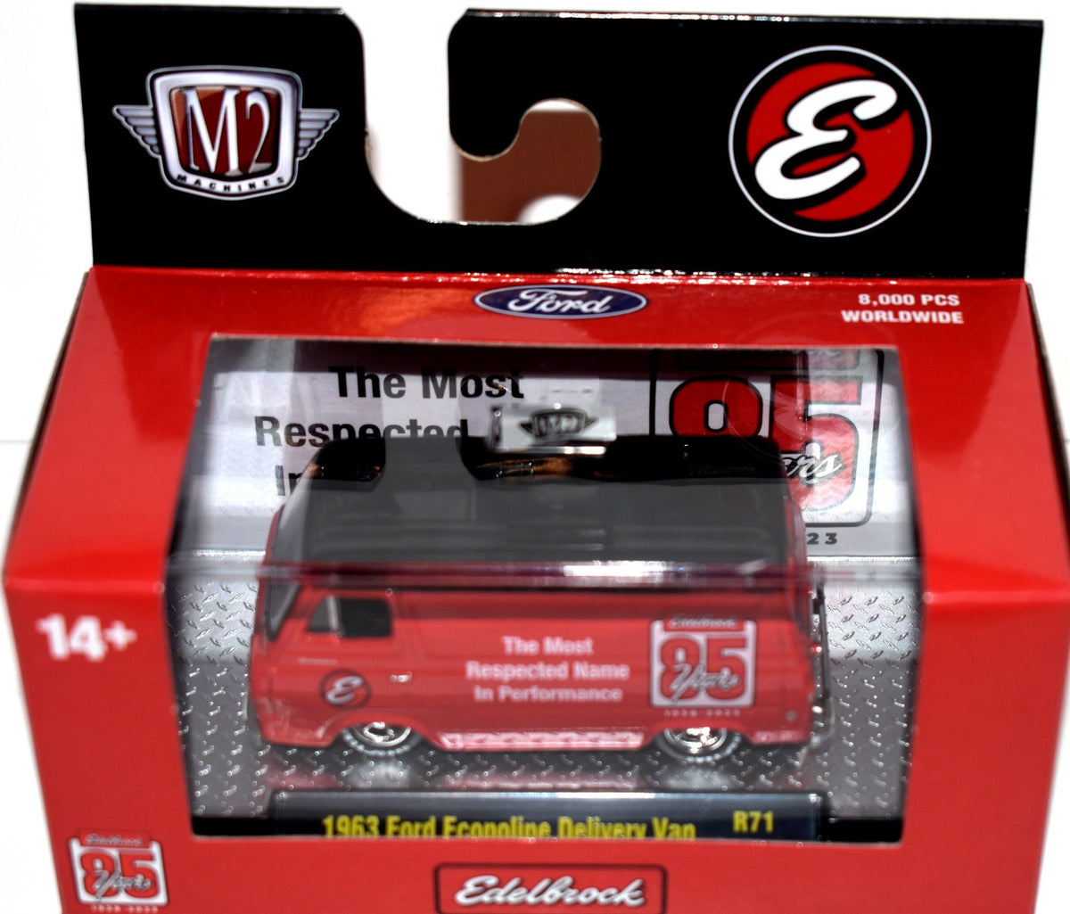 M2 Machines Detroit Muscle Edelbrock - 1963 Ford Econoline Van