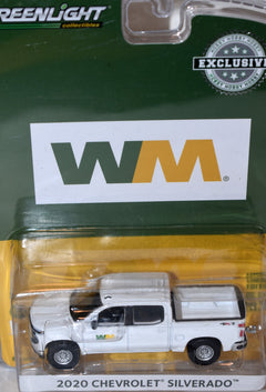 Greenlight Hobby Exclusives - Waste Management 2020 Chevrolet Silverado