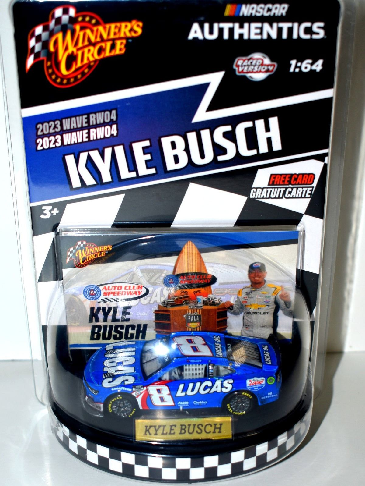 Winners Circle NASCAR Authentics - Kyle Busch Lucas Chevrolet Camaro