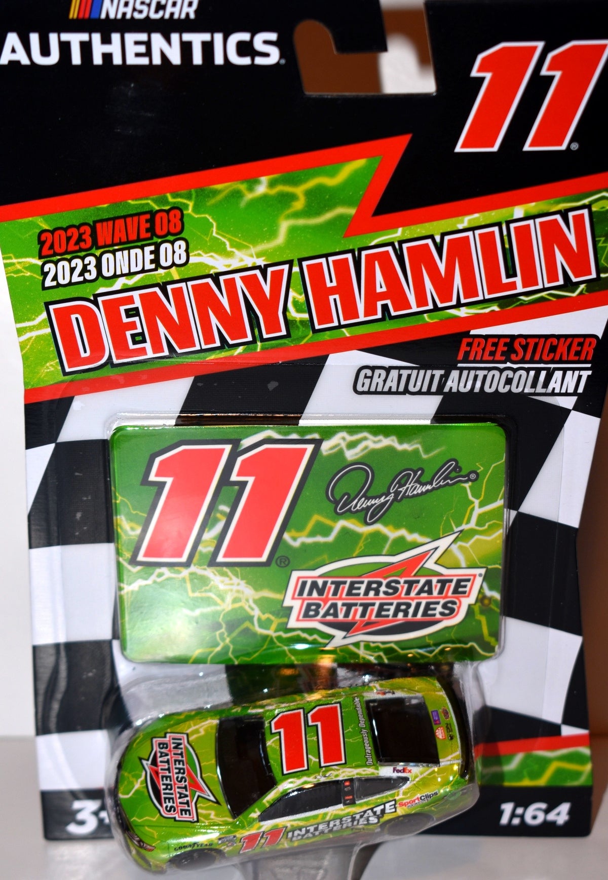 NASCAR Authentics: Hamlin Interstate Batteries Toyota Camry