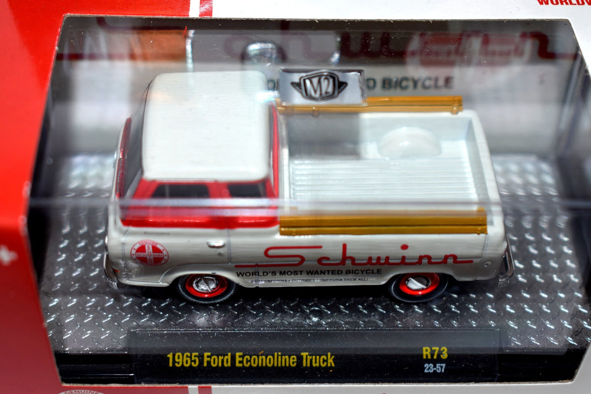 M2 Auto Meets - Schwinn Bicycles 1965 Ford Econoline Shop Truck
