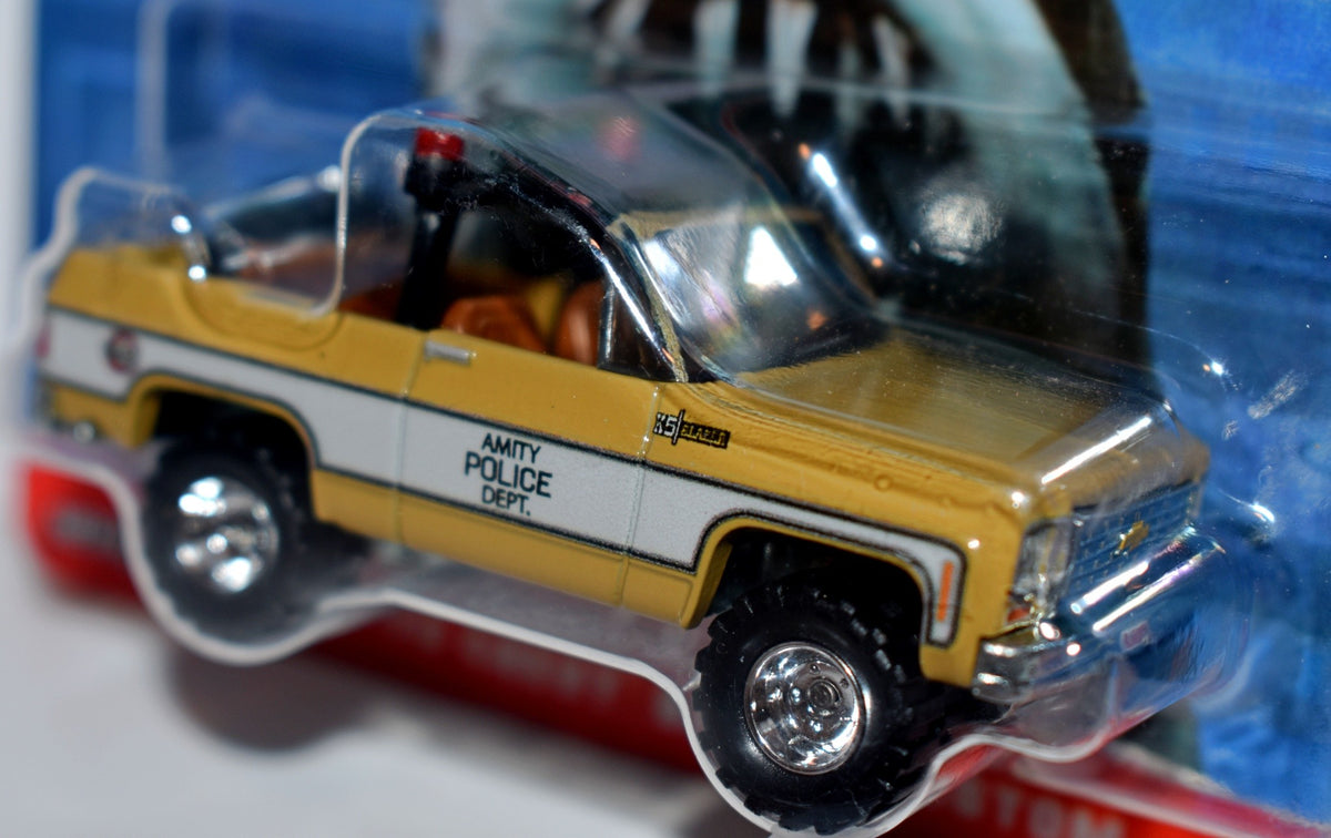 Hot Wheels Premium - JAWS - Amity Police 1978 Chevy K5 Blazer Custom