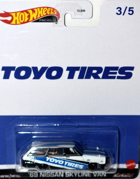 Hot Wheels - Premium -  1969 Nissan Skyline Station Wagon (Van)