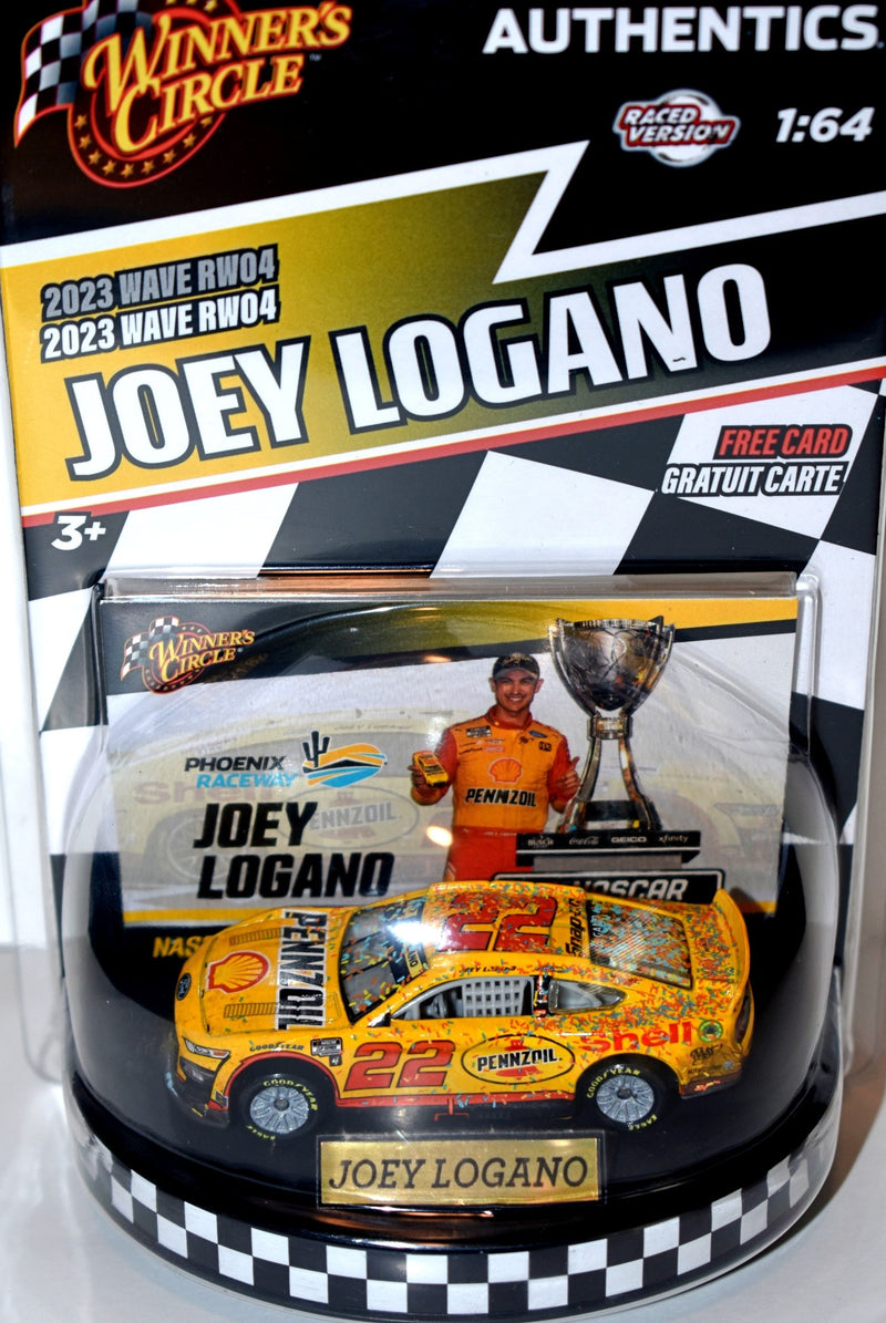 Winners Circle - NASCAR Authentics: Phoenix Winning Pennzoil Logano Ford Mustang