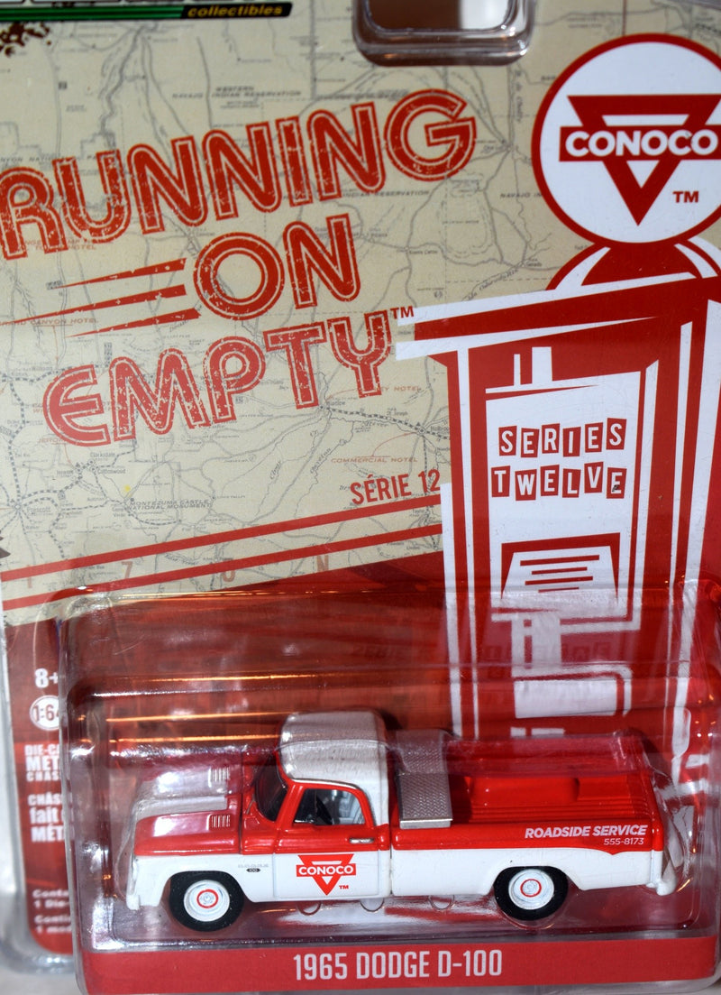Greenlight - Running on Empty - Conoco - 1965 Dodge D-100 Shop Truck