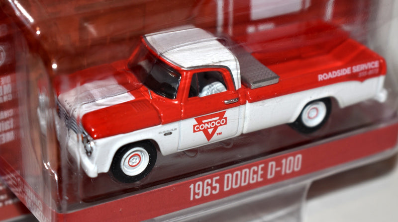 Greenlight - Running on Empty - Conoco - 1965 Dodge D-100 Shop Truck