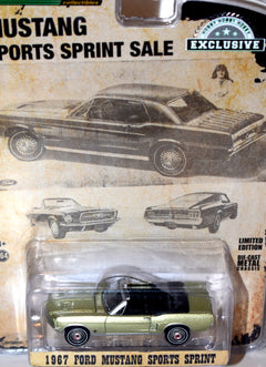 Greenlight Exclusive - 1967 Ford Mustang Sports Sprint Convertible