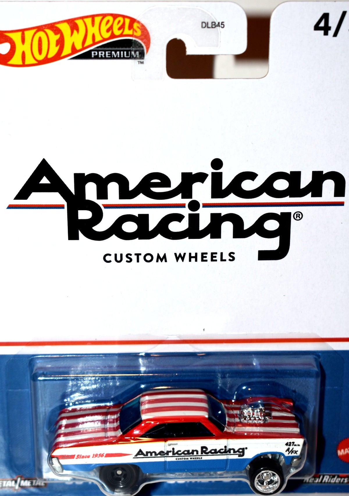 Hot Wheels Premium - American Racing Wheels sponsored 1965 Mercury Comet Cyclone Gasser