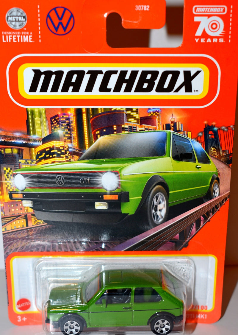 Matchbox   1976 Volkswagen Golf GTi MK1