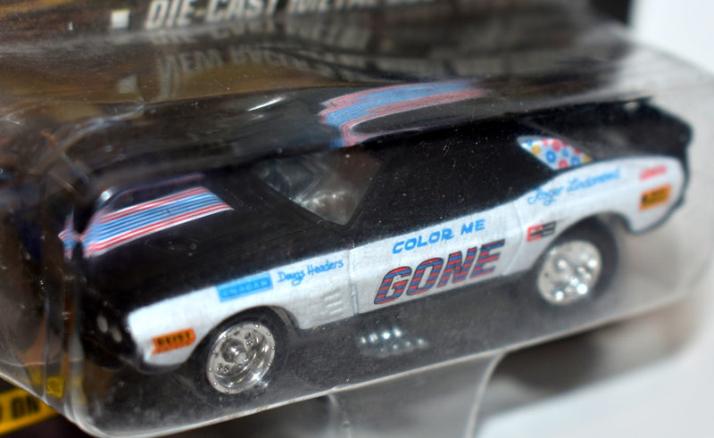 Johnny Lightning Dragsters USA - 1972 Dodge Challenger Funny Car - Color Me Gone