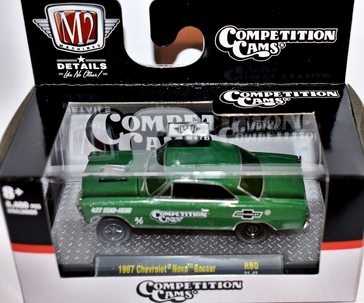 M2 Machines Detroit Muscle - 1967 Chevrolet Nova Comp Cams Gasser