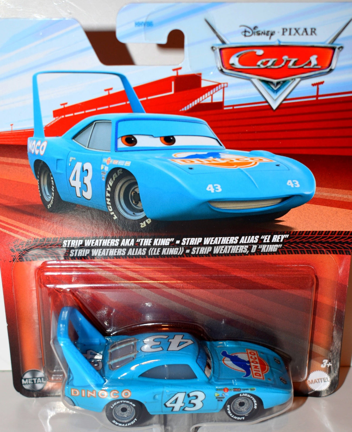Disney CARS -  The King Strip Weathers/Richard Petty Plymouth Superbird