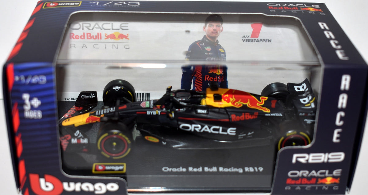 Bburago - Max Verstappen Red Bull RB19 Race Car
