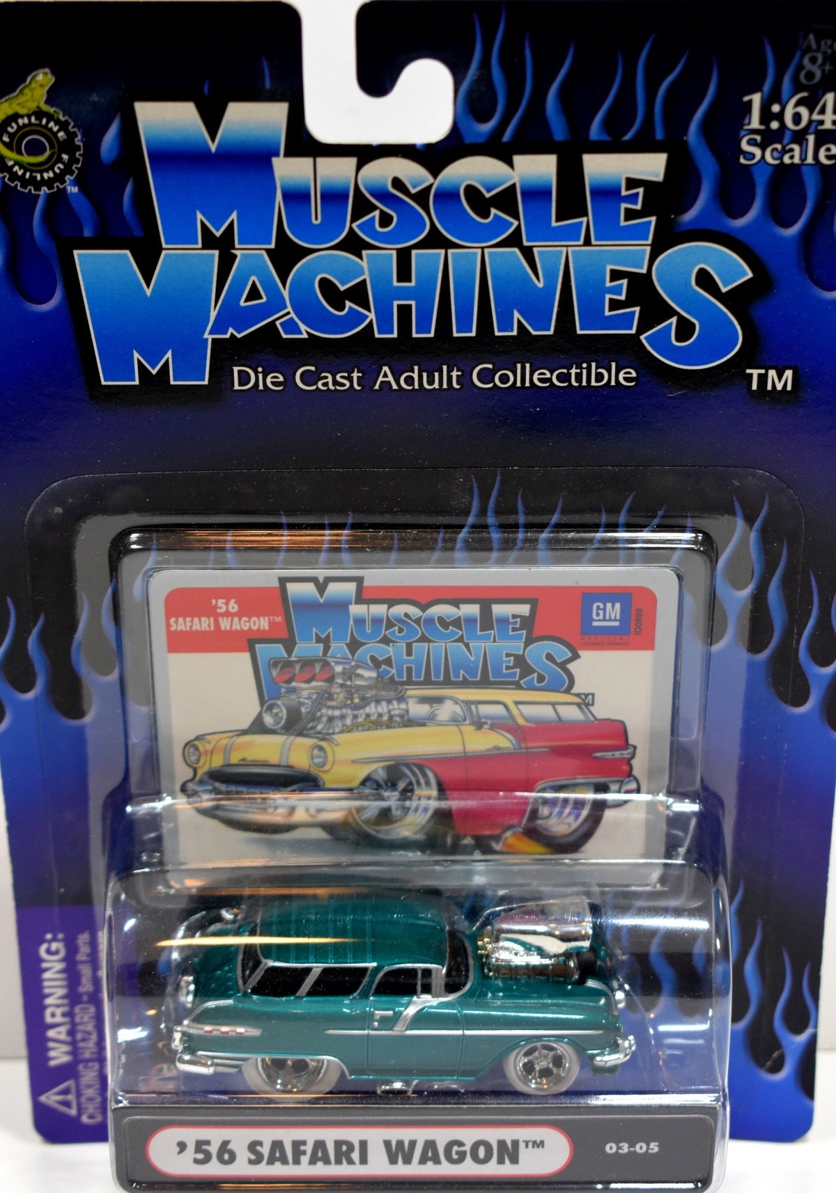 Muscle Machines  Chase Car - '56 Pontiac Safari Station Wagon