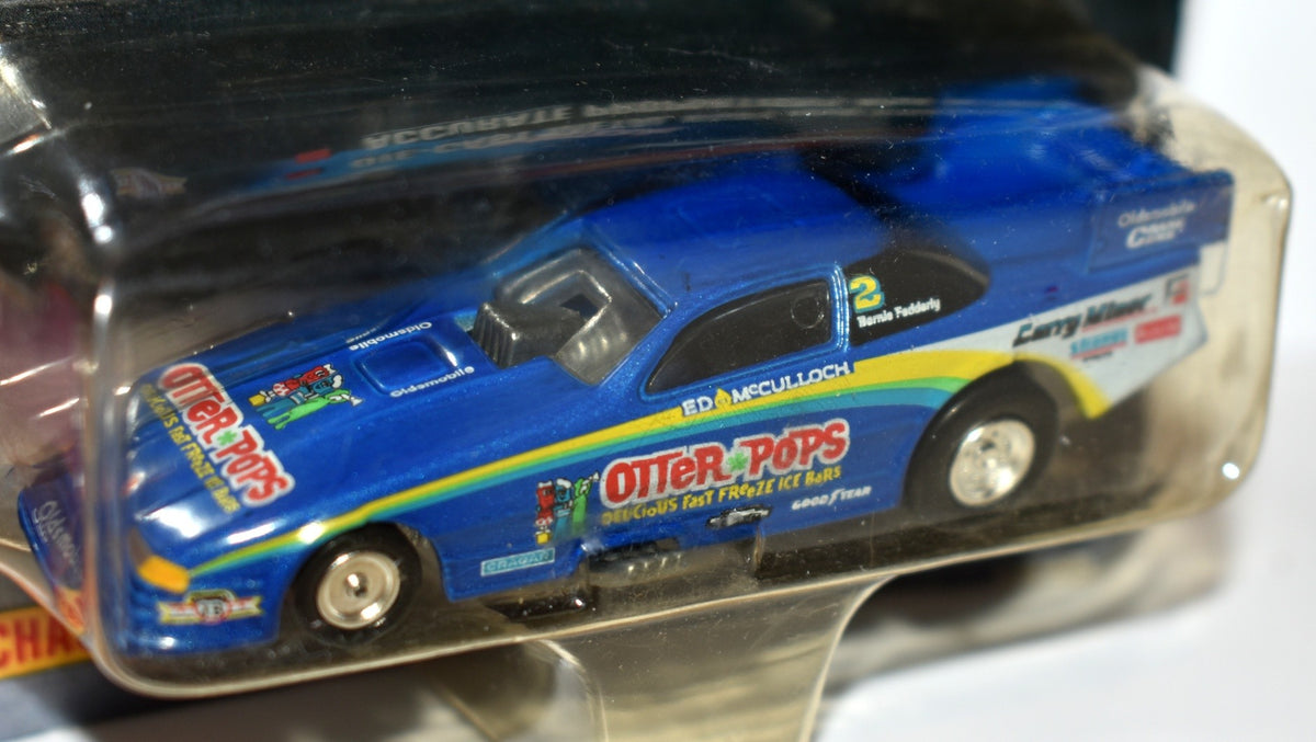 Johnny Lightning - Ed McCulloch 1990's Otter Pops Oldsmobile Cutlass Funny Car
