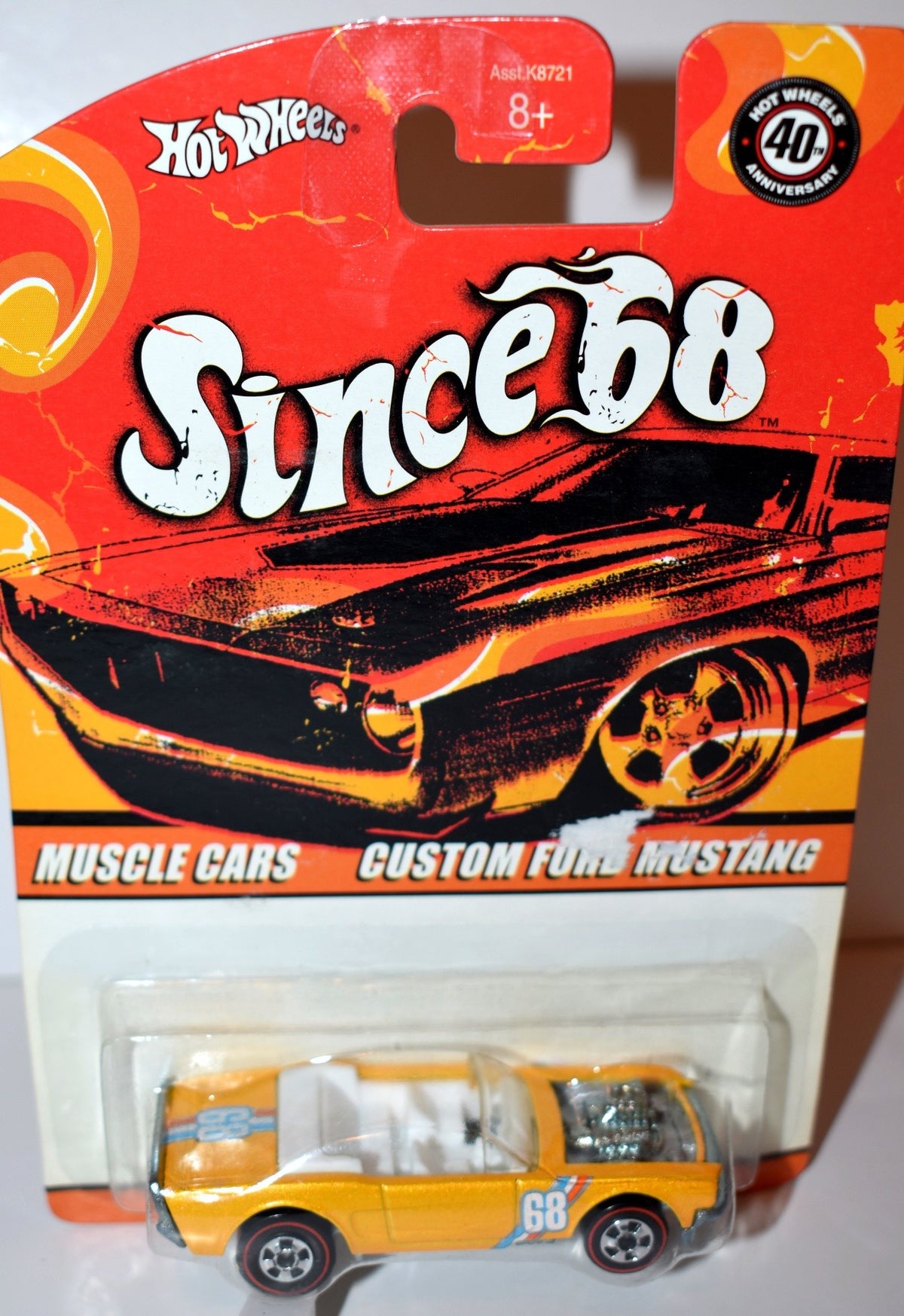 Hot Wheels Since 68 - Custom Ford Mustang Convertible
