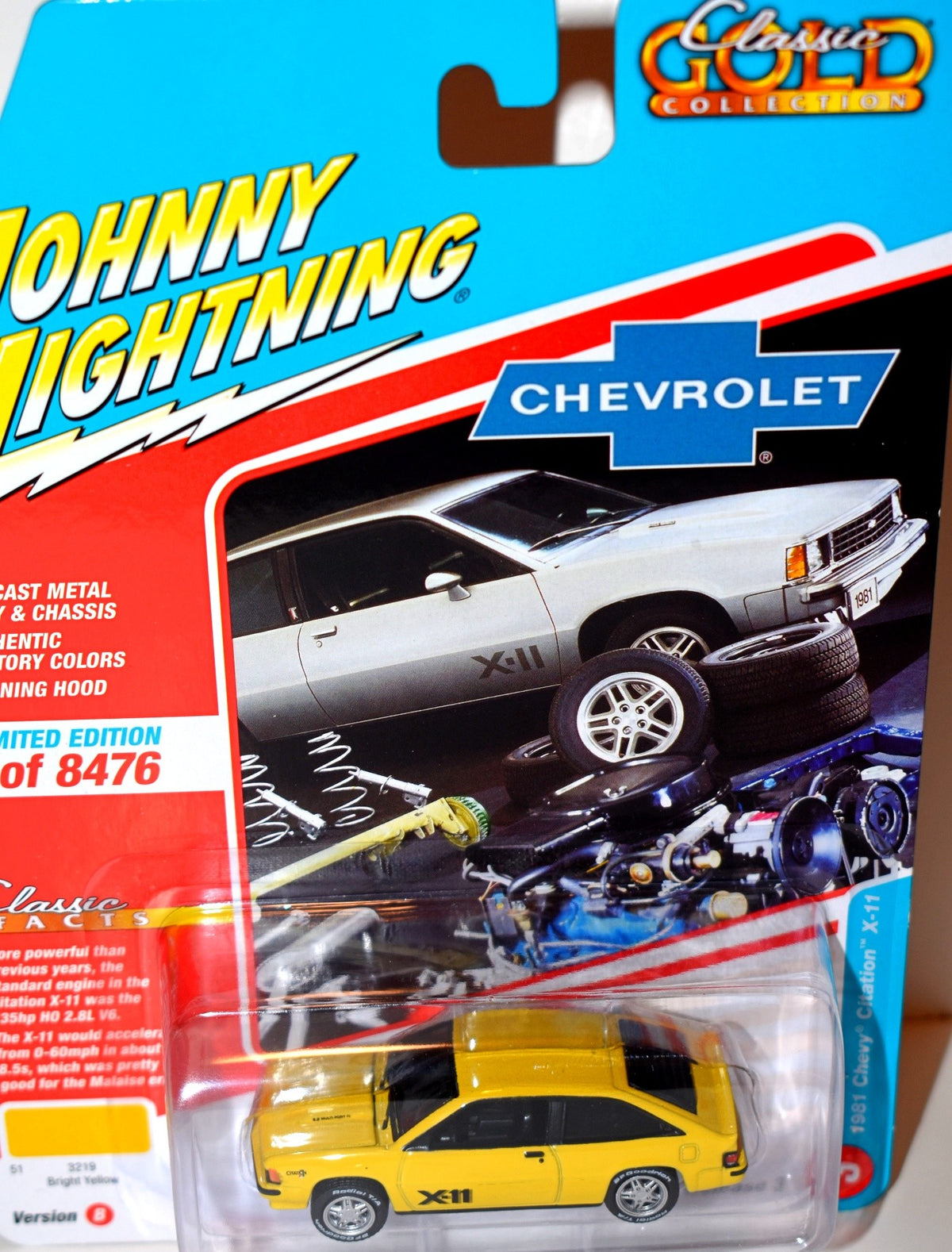 Johnny Lightning  1981 Chevrolet Citation X-11