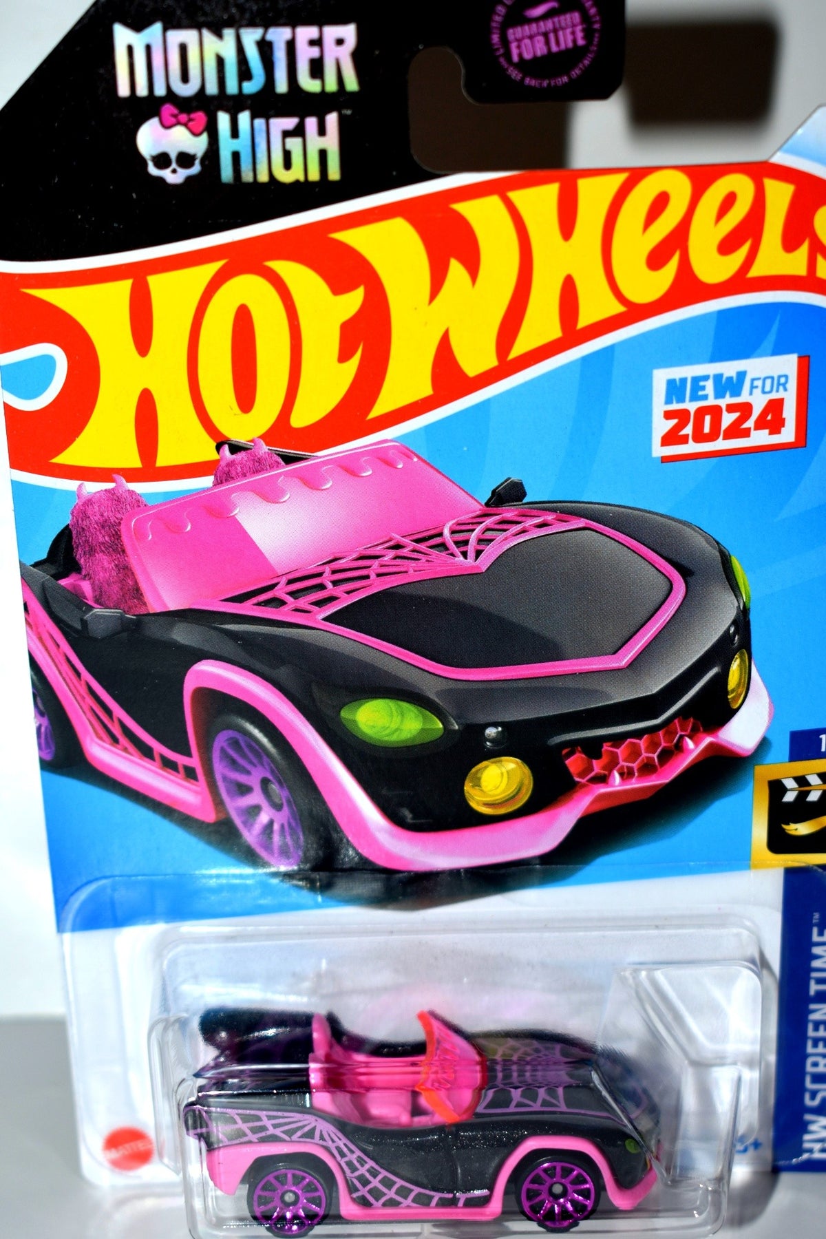 Hot Wheels 2024 New Models - Monster High Ghoul Mobile