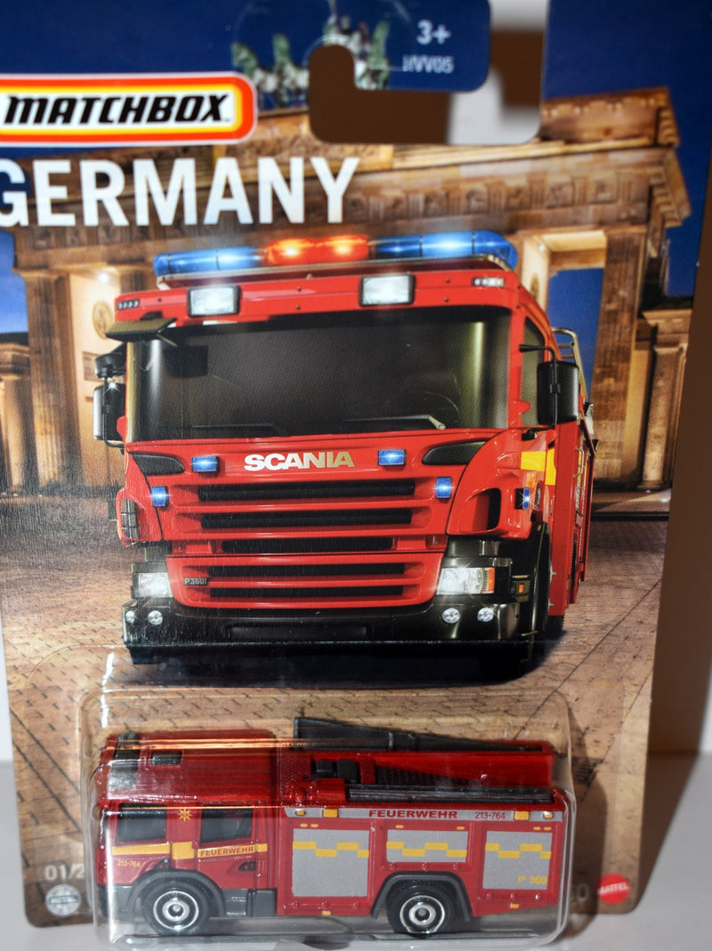 Matchbox Germany Series -  Scania Fire Truck