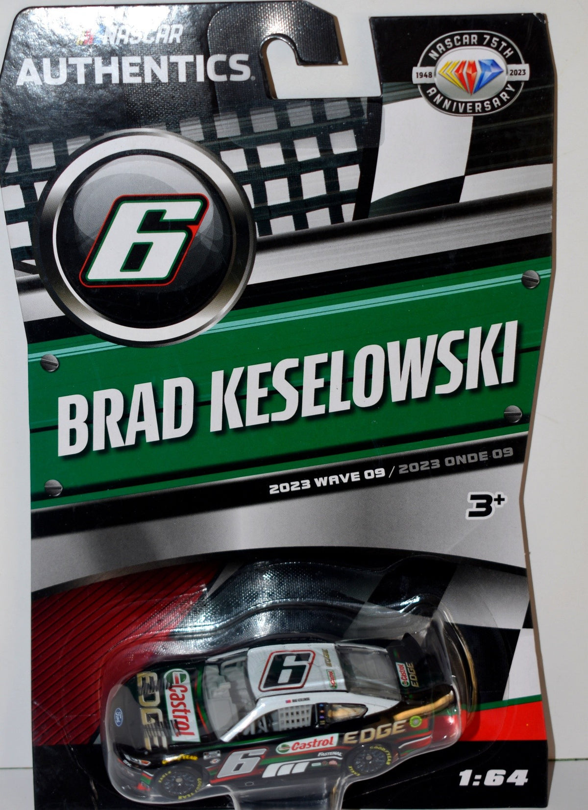 Lionel NASCAR Authentics -  Brad Keselowski Edge Castrol Ford Mustang