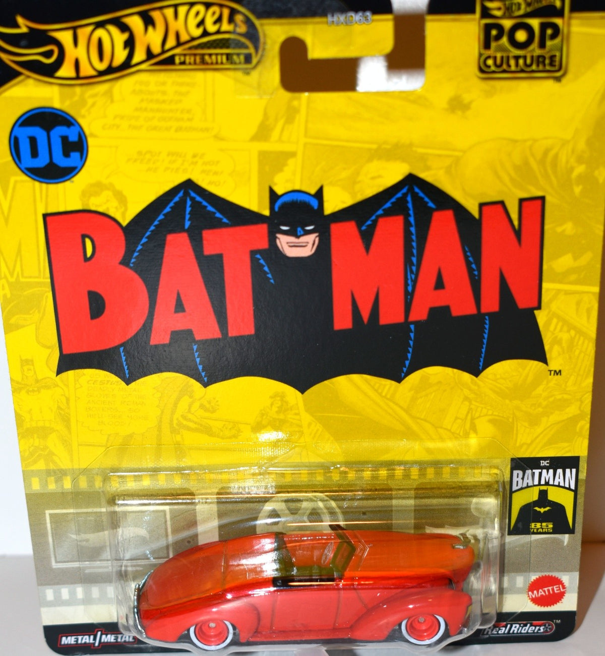 Hot Wheels - Premium - DC Comics Original Batmobile