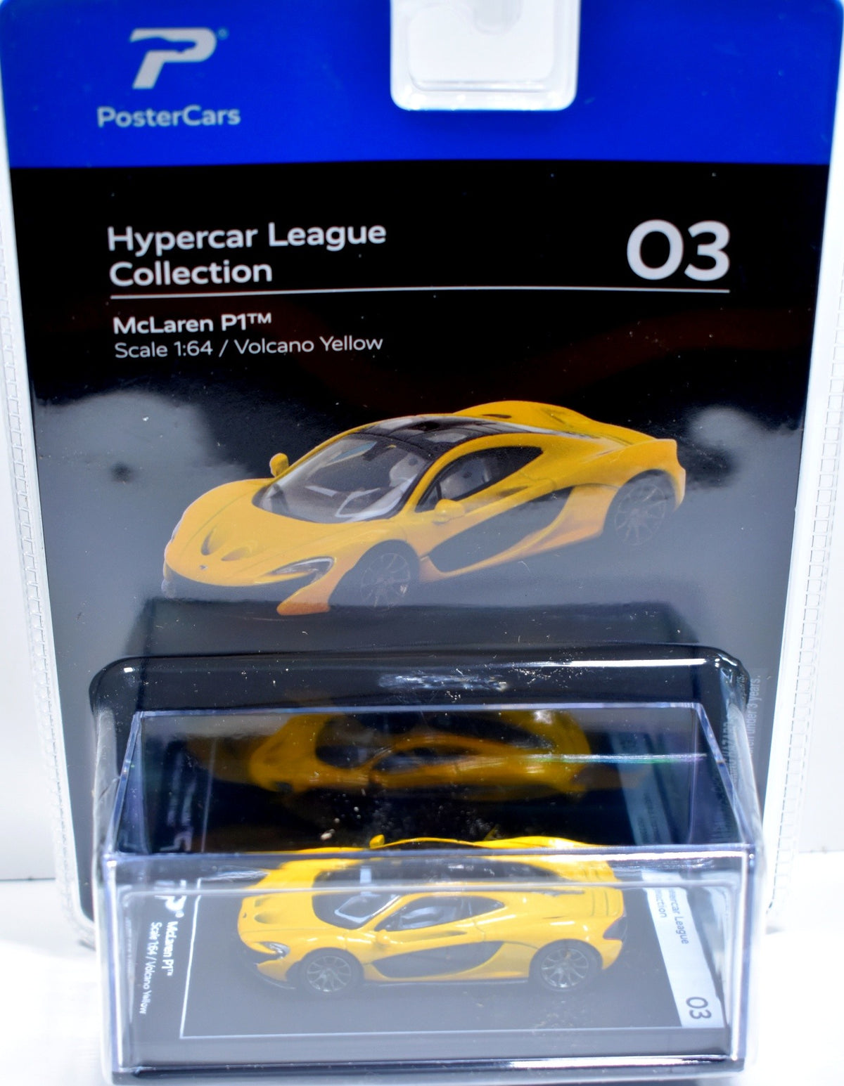 KiNSMART PosterCars - Hypercar League Collection - McLaren P1