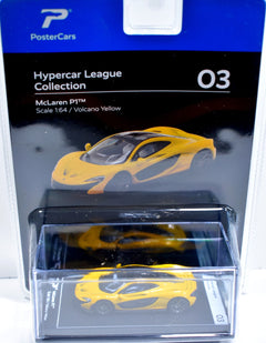 KiNSMART PosterCars - Hypercar League Collection - McLaren P1