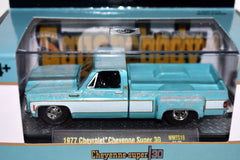 M2 Machines - Squarebody Syndicate - 1977 Chevrolet Cheyenne Super 30 Dually