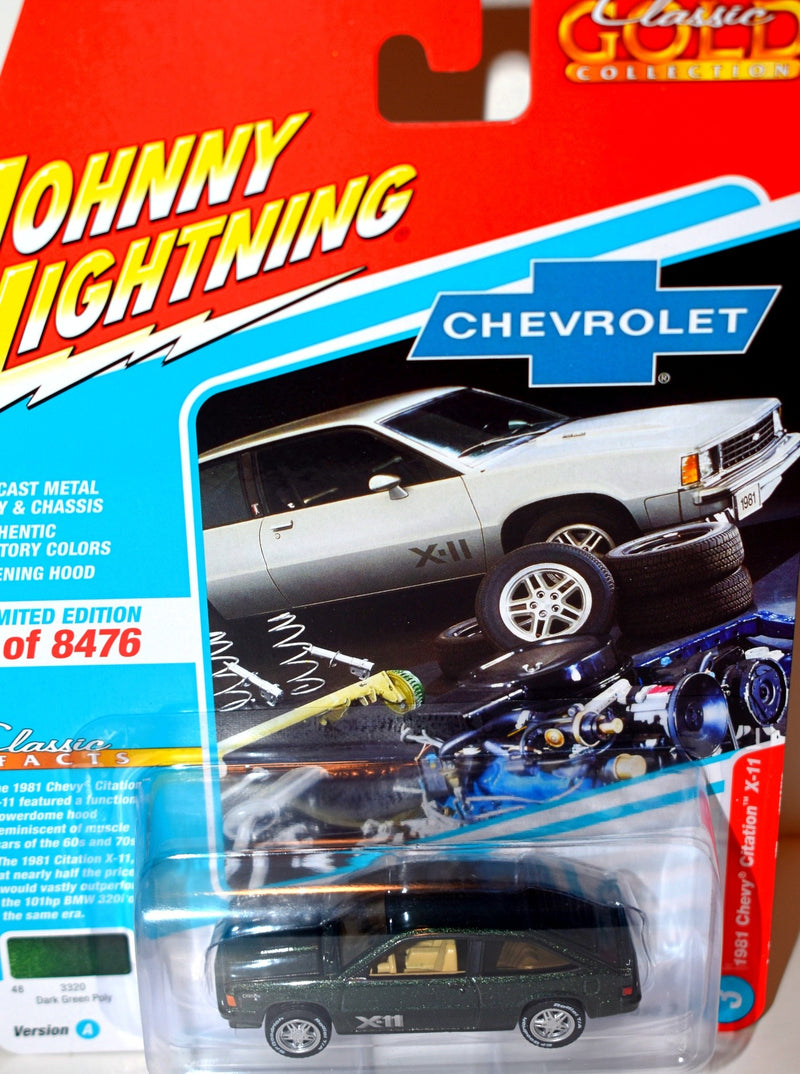 Johnny Lightning  1981 Chevrolet Citation X-11