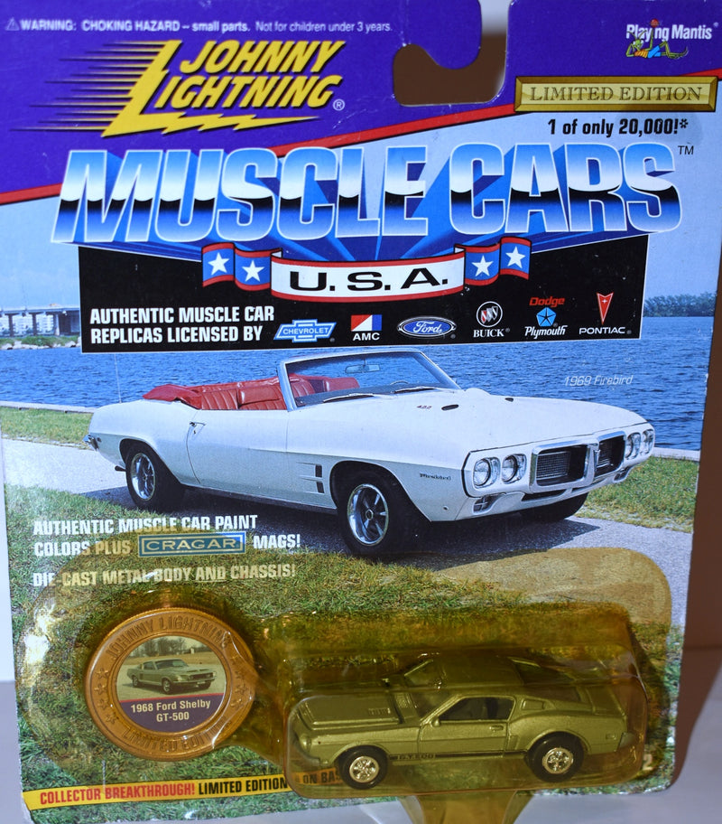 Johnny Lightning Muscle Cars USA 1968 Ford Mustang Shelby GT-500-1