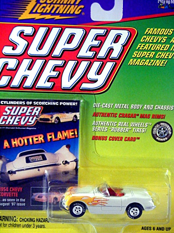 Johnny Lightning Super Chevy - 1954 Chevrolet Corvette