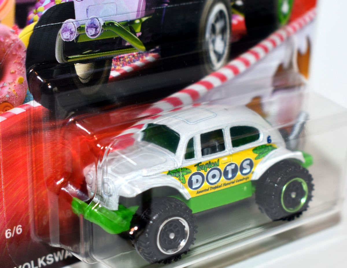 Matchbox   Tropical DOTS VW Beetle 4x4
